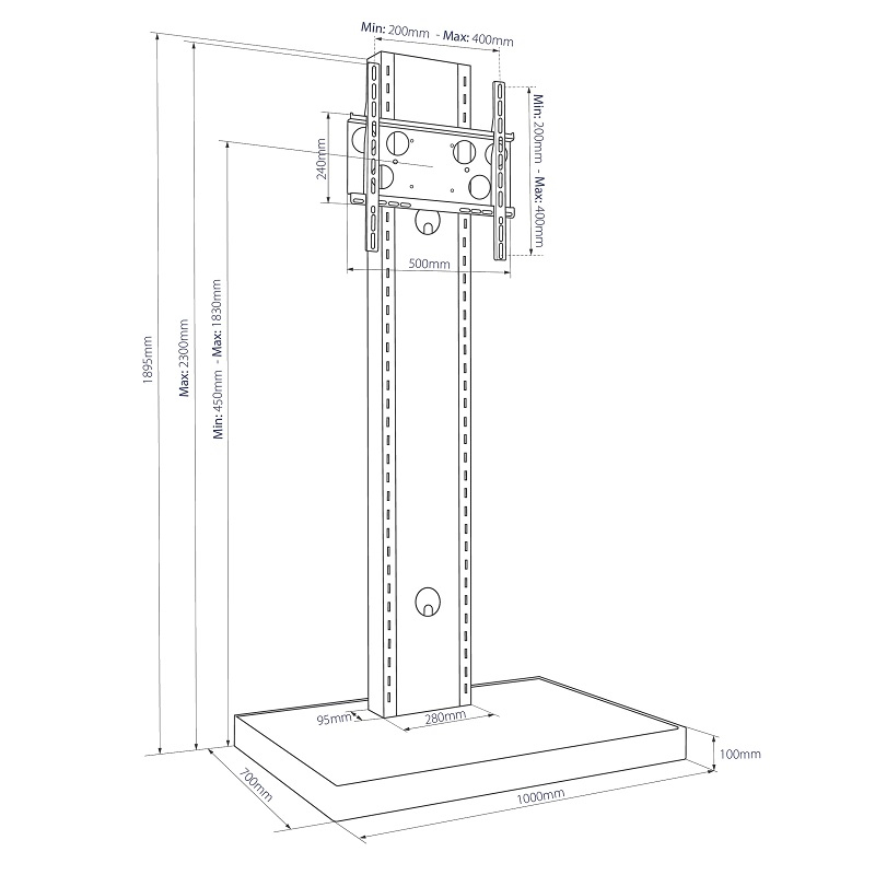 Hagor Info-Tower Single L