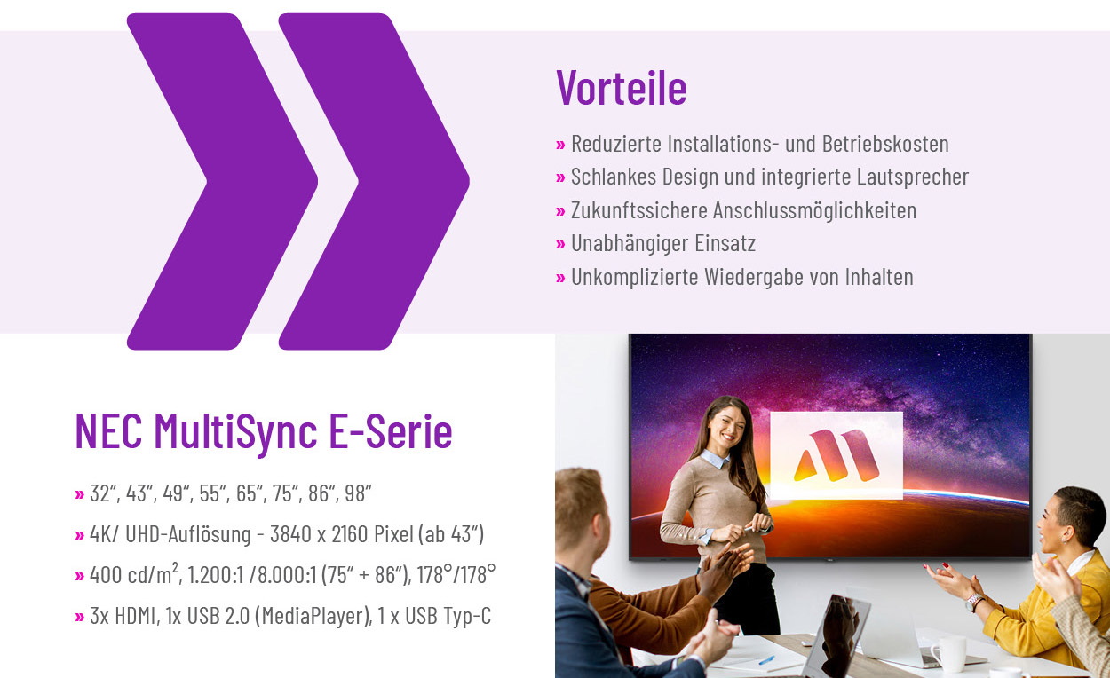 SharpNEC_E-Serie_Promo_Mailing 3 Werbung, Plakat, Erwachsener, Person, Frau