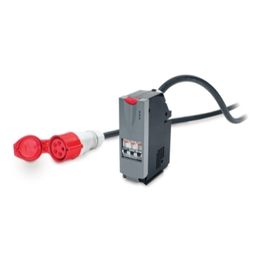 Industrie-Stecker, Verbindungsstück, Stromsteuergerät, Dreiphasenstecker, Kabelkupplung