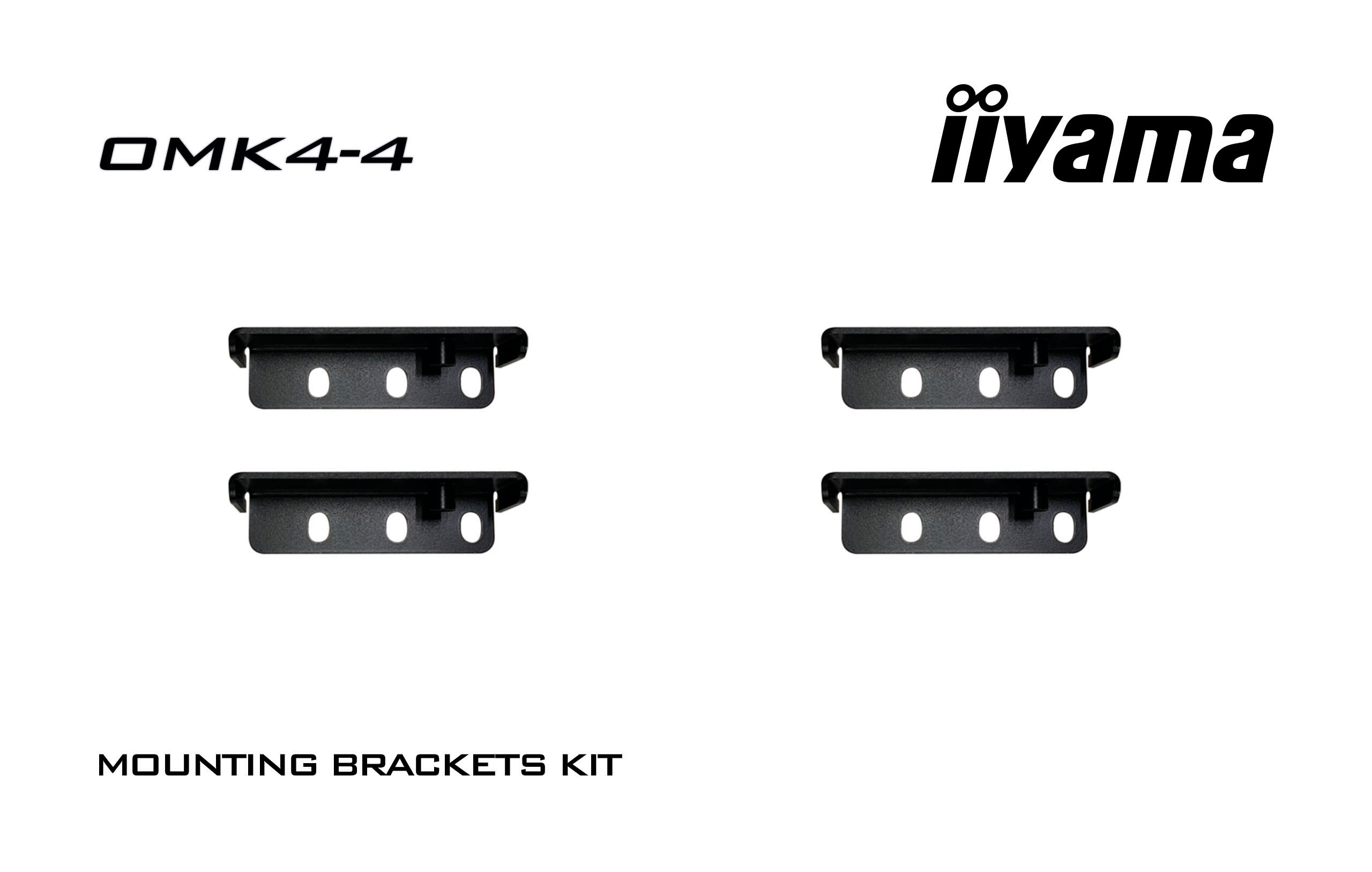 IIYAMA LFD ProLite Z OMK4-4 Mounting-Bracket-Kit zu TF3239MSC + TF39AS Klammer, Griff
