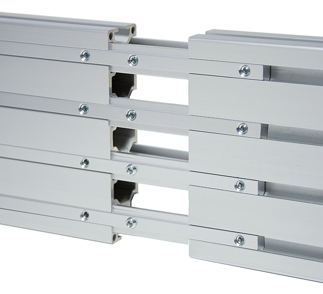 B-TECH SystemX Horizonzal Leiste 1,75m BT8390-175/S  silber
