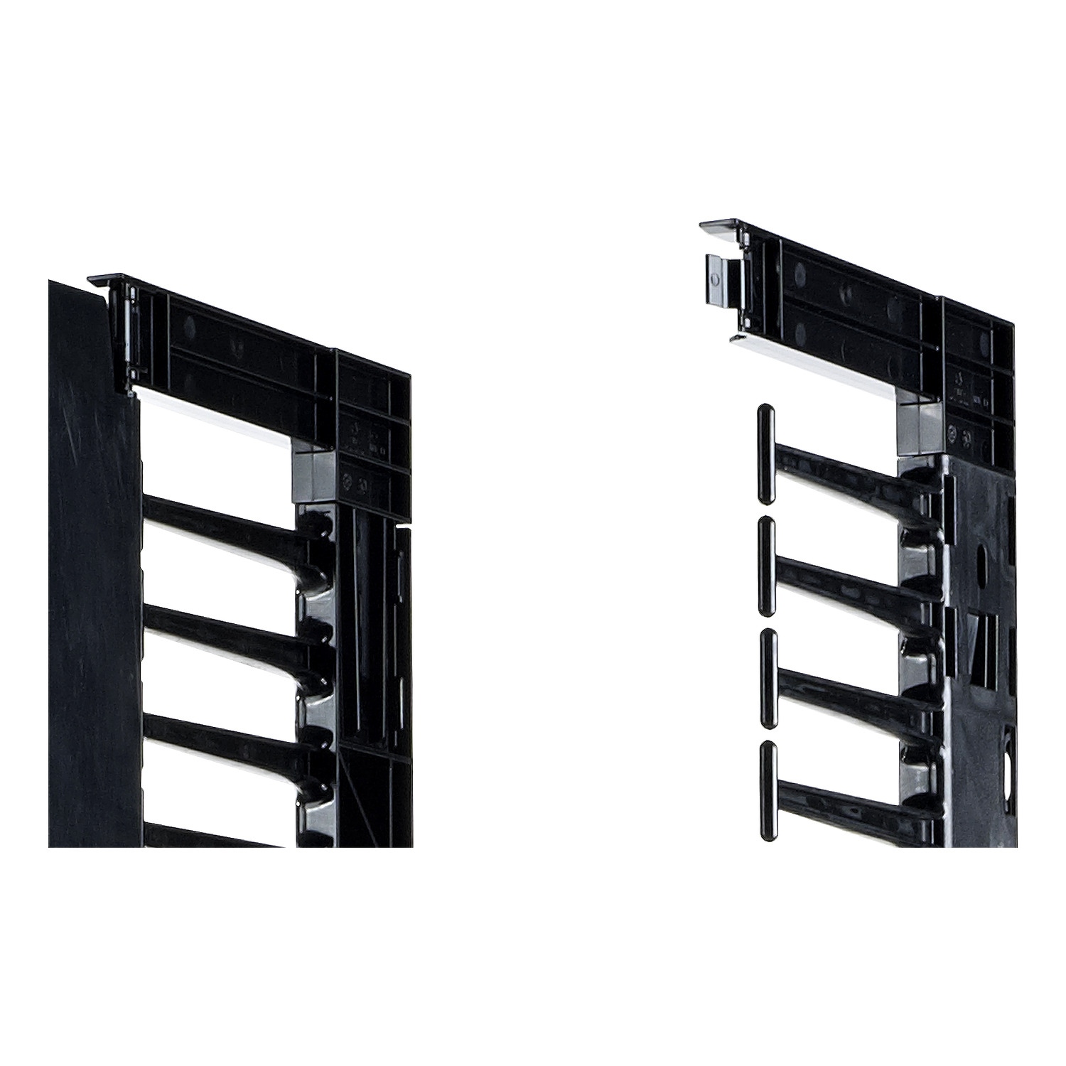 rack, Serverrack, Schienen, Montage, Halterung