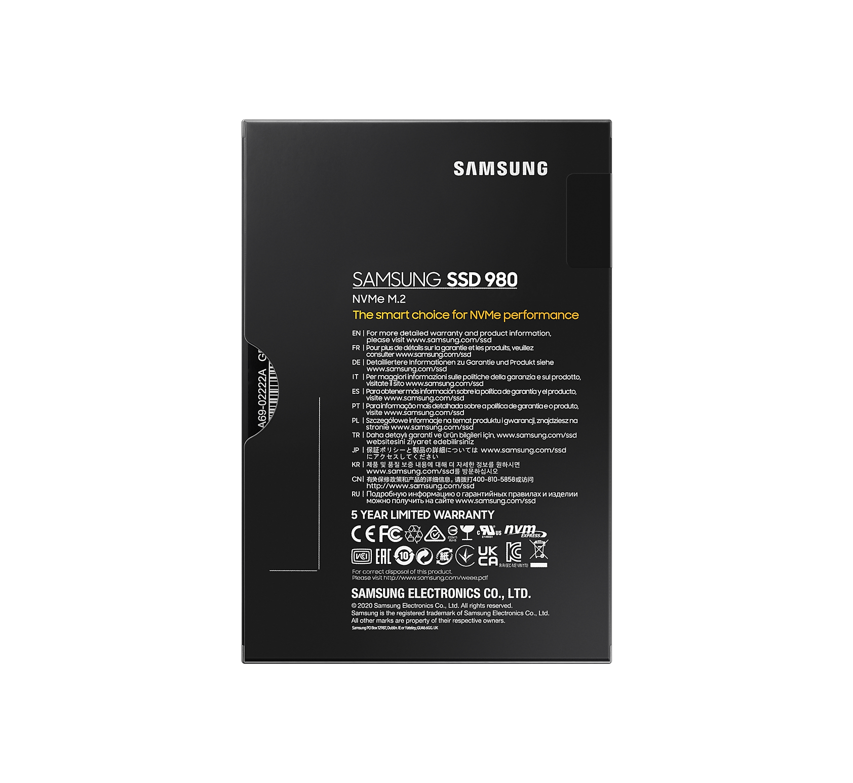 Samsung 980 MZ-V8V500BW