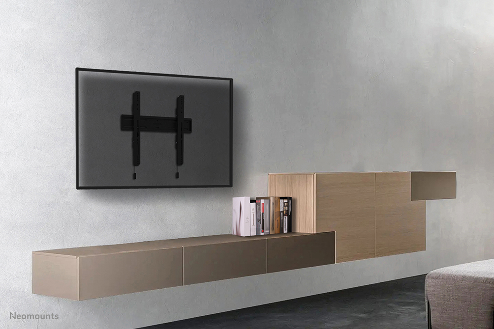 TV wall mount, Wandhalterung, Flachbildschirm, Wohnzimmermöbel, Regalwand