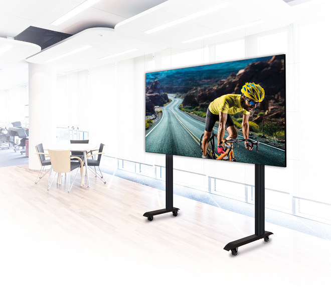 B-TECH SYSTEM X - Mobile Stand for INFiLED WP Series 4x4 DVLED Videowalls BT93INFWP-M-4X4/BS