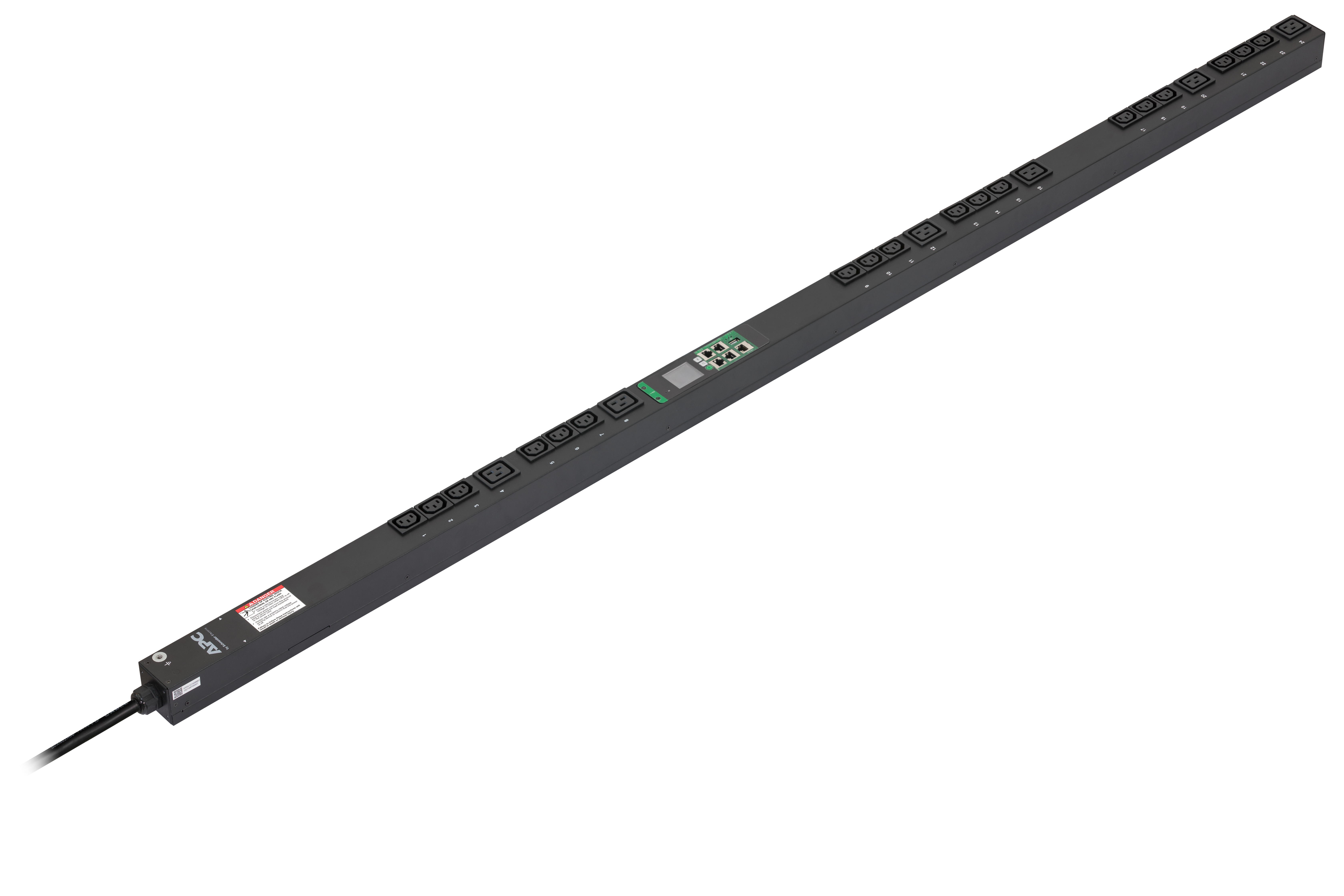 APC EPDU1216MBO - EasyPDU, Metered-by-Outlet, ZeroU, 11kW, 230V, (18) C13 & (6) C19 APC EPDU1216MBO - EasyPDU, Metered-by-Outlet, ZeroU, 11kW, 230V, (18) C13 & (6) C19