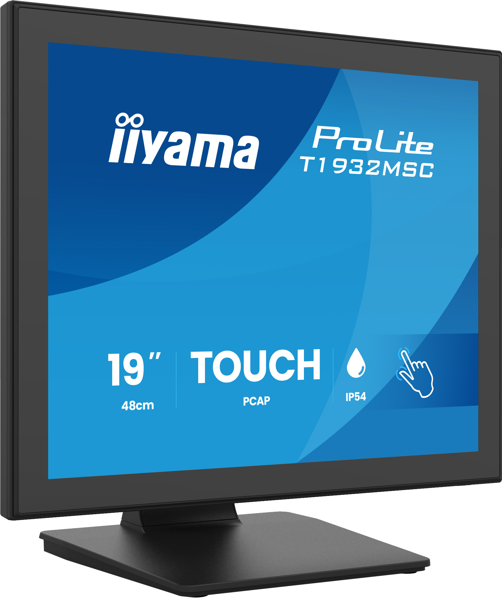Monitor, 19 Zoll, Touchscreen, PCAP, IP54