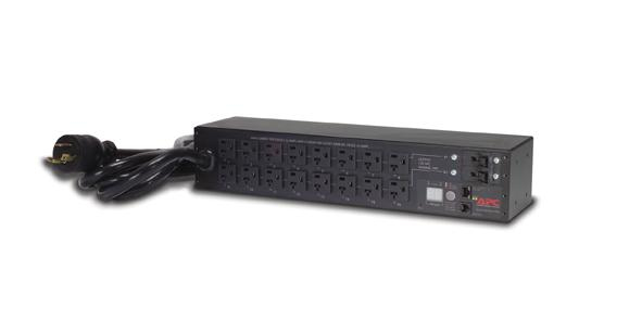 APC Rack PDU, Switched, 2U, 30A, 120V, (16)5-20
