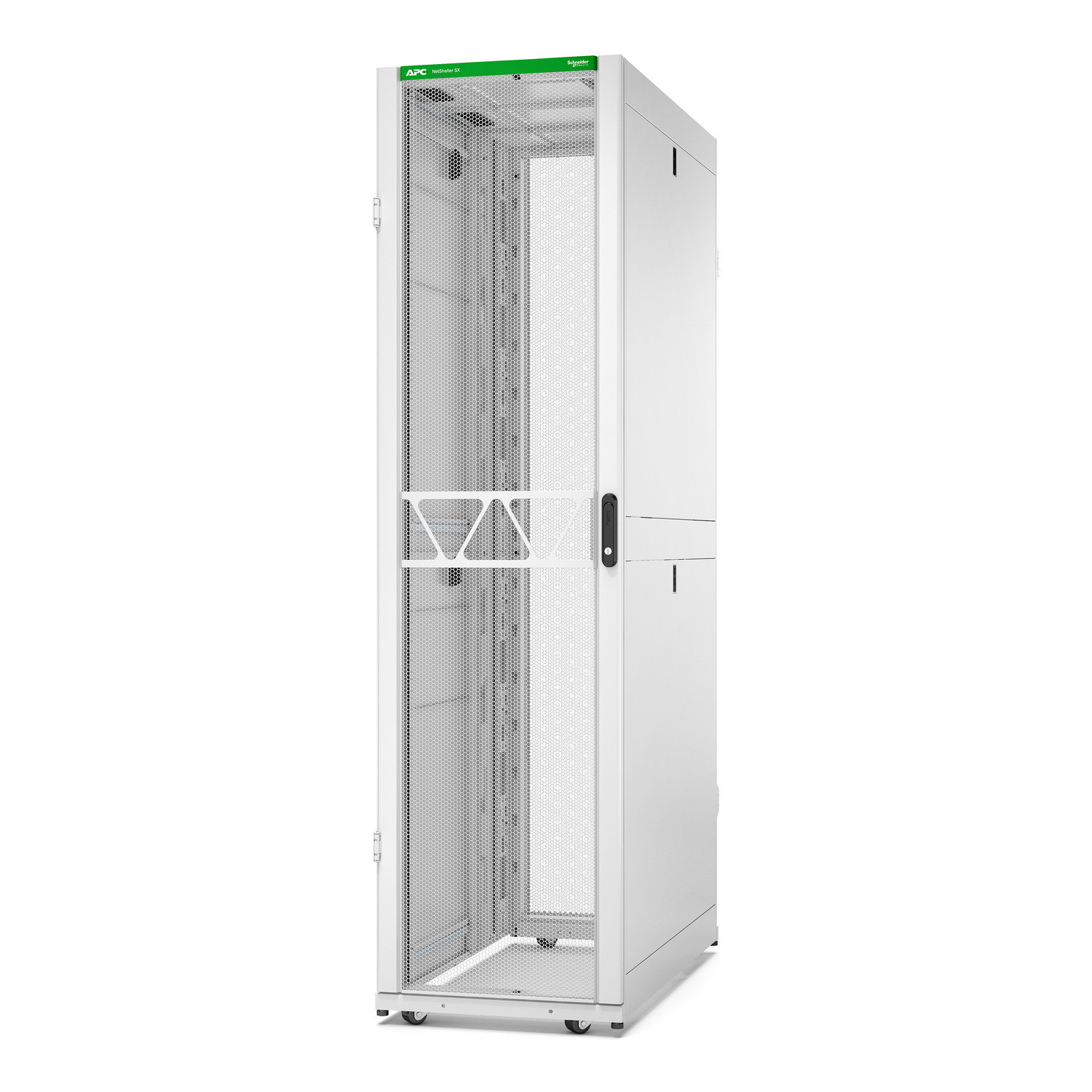 APC NetShelter SX Gen 2, 48U Server Rack Enclosure 600mm x 1200mm w/ Sides White APC NetShelter SX Gen 2, 48U Server Rack Enclosure 600mm x 1200mm w/ Sides White