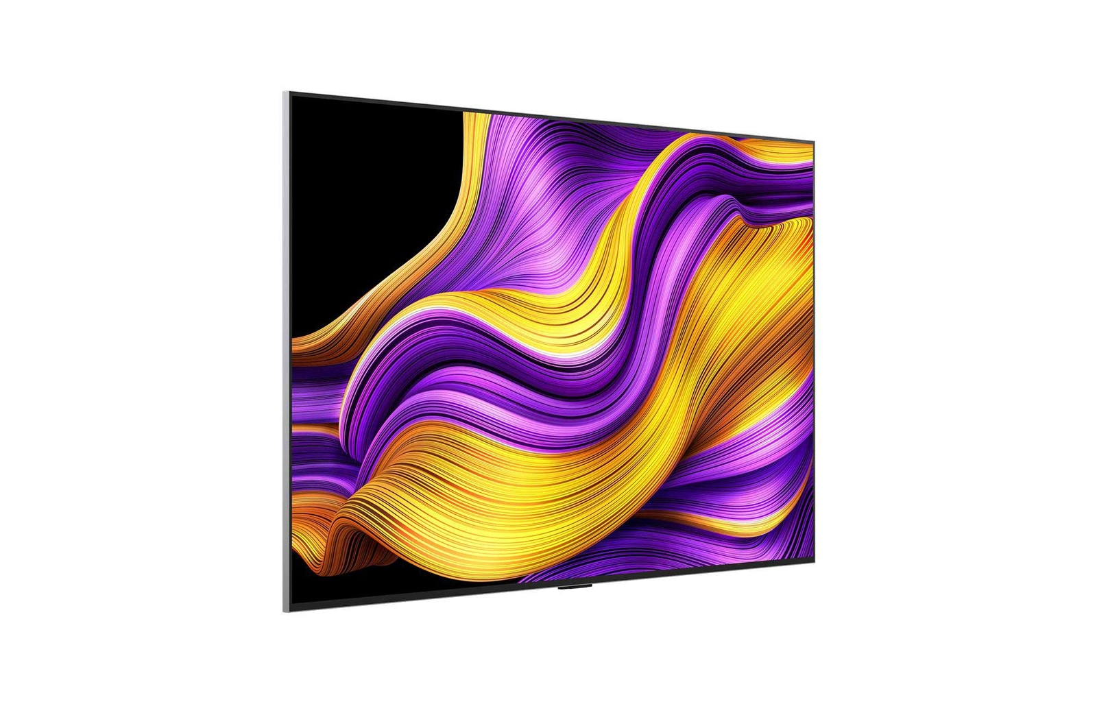 LG TV OLED65G58LW (2025) Leinwand, Moderne Kunst, Bildschirm, Violett, Computerausrüstung