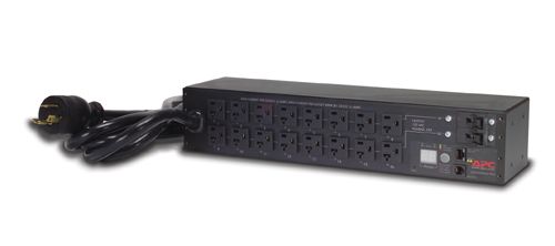 APC Rack PDU, Switched, 2U, 30A, 120V, (16)5-20
