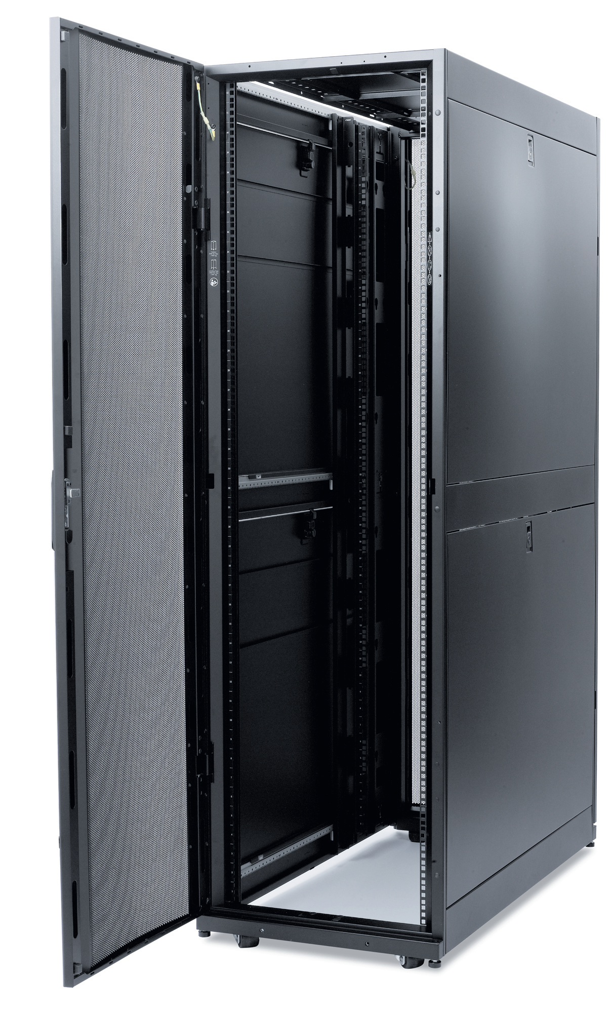 APC NetShelter SX 52U 600mm Wide x 1200mm Deep Enclosure with Sides Black