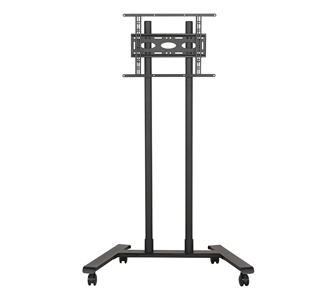 B-TECH Large Flat Screen Trolley / Floor Stand (VESA 600 x 400) - 1.6m Ø50mm Poles BT8504/BB V2 B-TECH Large Flat Screen Trolley / Floor Stand (VESA 600 x 400) - 1.6m Ø50mm Poles BT8504/BB V2