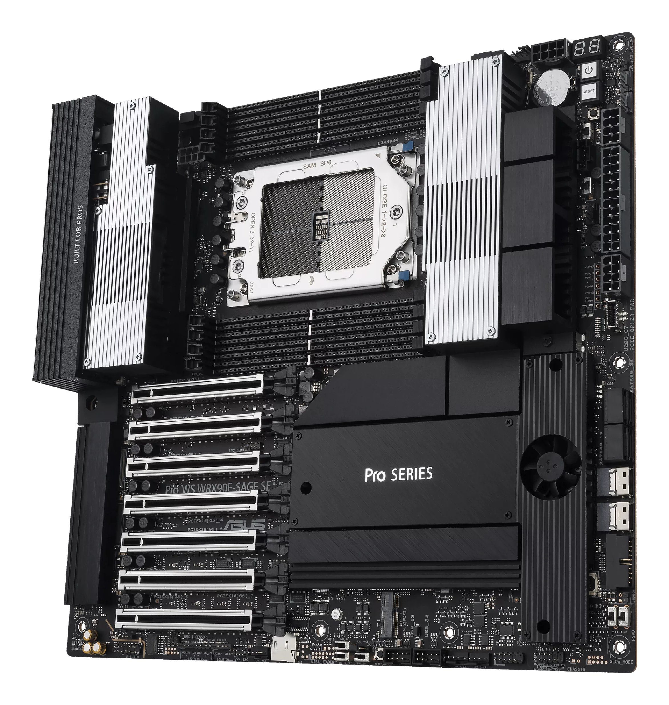Server-Motherboard, ATX-Motherboard, CPU-Socket, RAM-Slots, PCIe-Slots