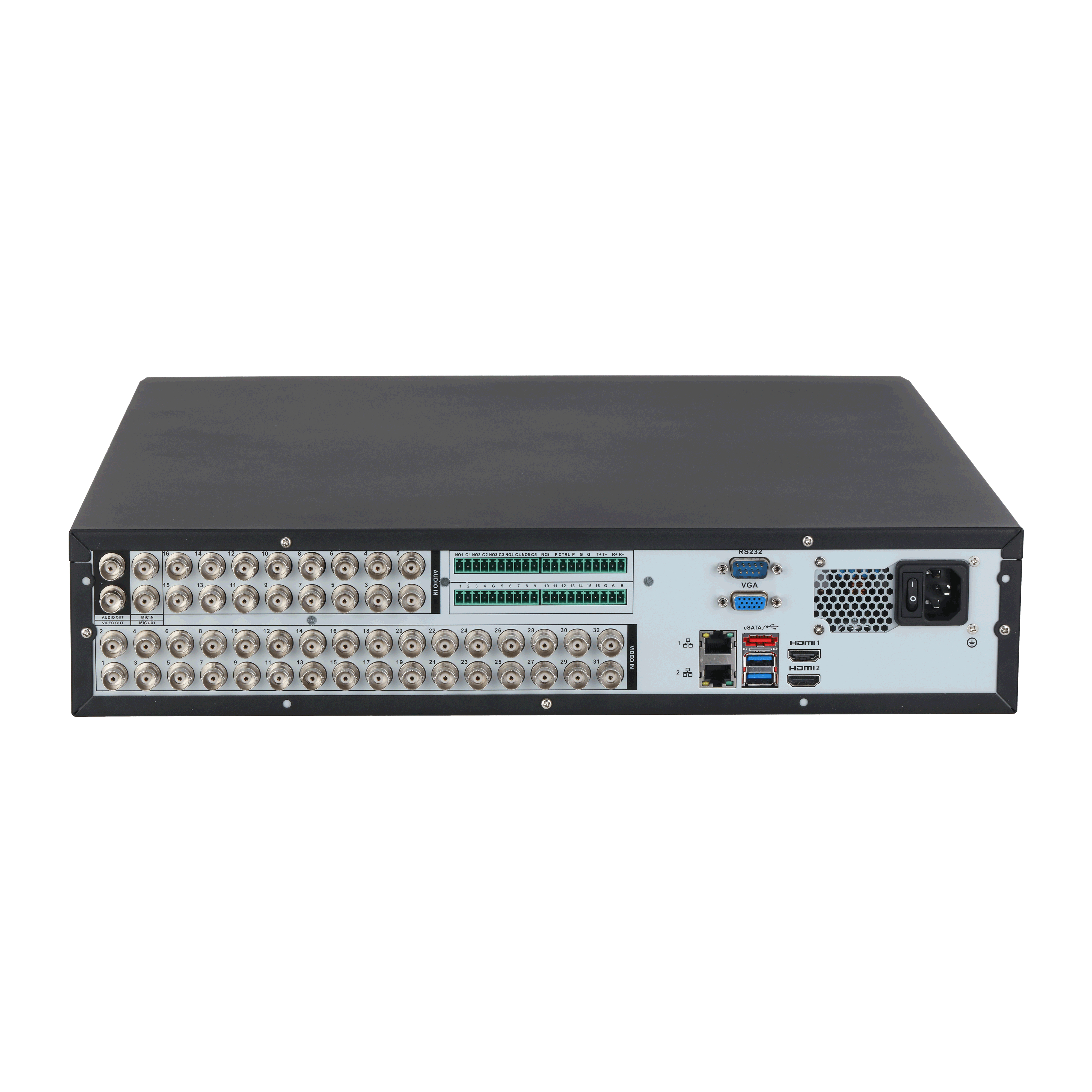 Dahua CCTV-Zubehör 32 Channels Penta-brid 5M-N/1080P 2U 8HDDs WizSense Digital Video Recorder, DH-XVR5832S-I3
