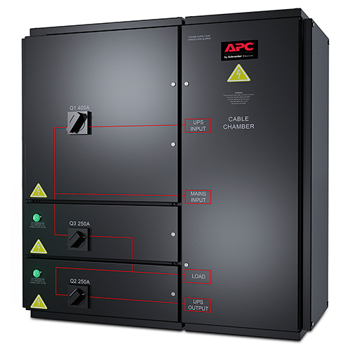 APC SYWMBP96K160H - SYMMETRA PX 96/160KW WALL-MOUNTED MAINTENANCE BYPASS PANEL, 400V