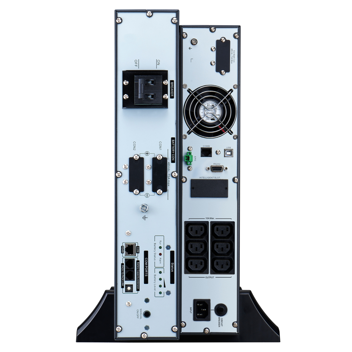 APC SRVL1KRILRK - Easy UPS On-Line Li-Ion SRVL RT Ext. Runtime 1000VA 230V, mit Rail Kit