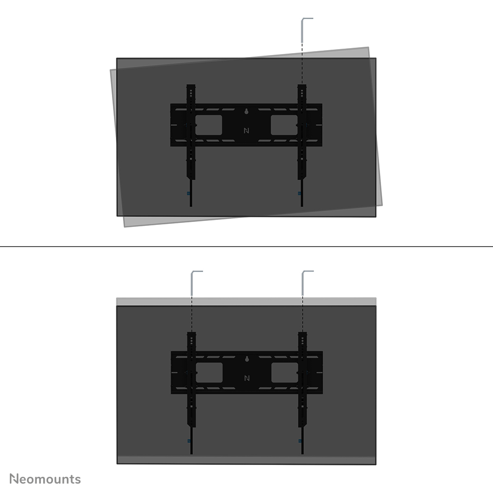Neomounts LEVEL-750 Wandhalterung neigbar (VESA 600x400) WL35-750BL16