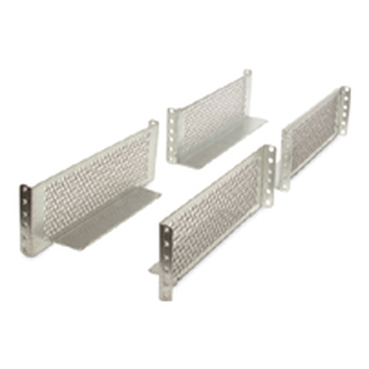 metallische perforierte Paneele, Eckwinkel, Metallwinkel, Belüftungsgitter, industrielles Regalzubehör
