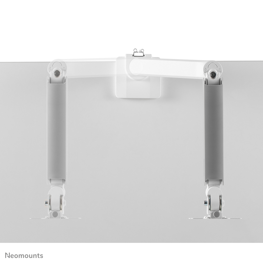 Neomounts Monitor-Tischhalterung - Klemme /Bolzen - 15 kg - 43,2 cm (17 Zoll) - 106,7 cm (42 Zoll) - 100 x 100 mm - Weiß