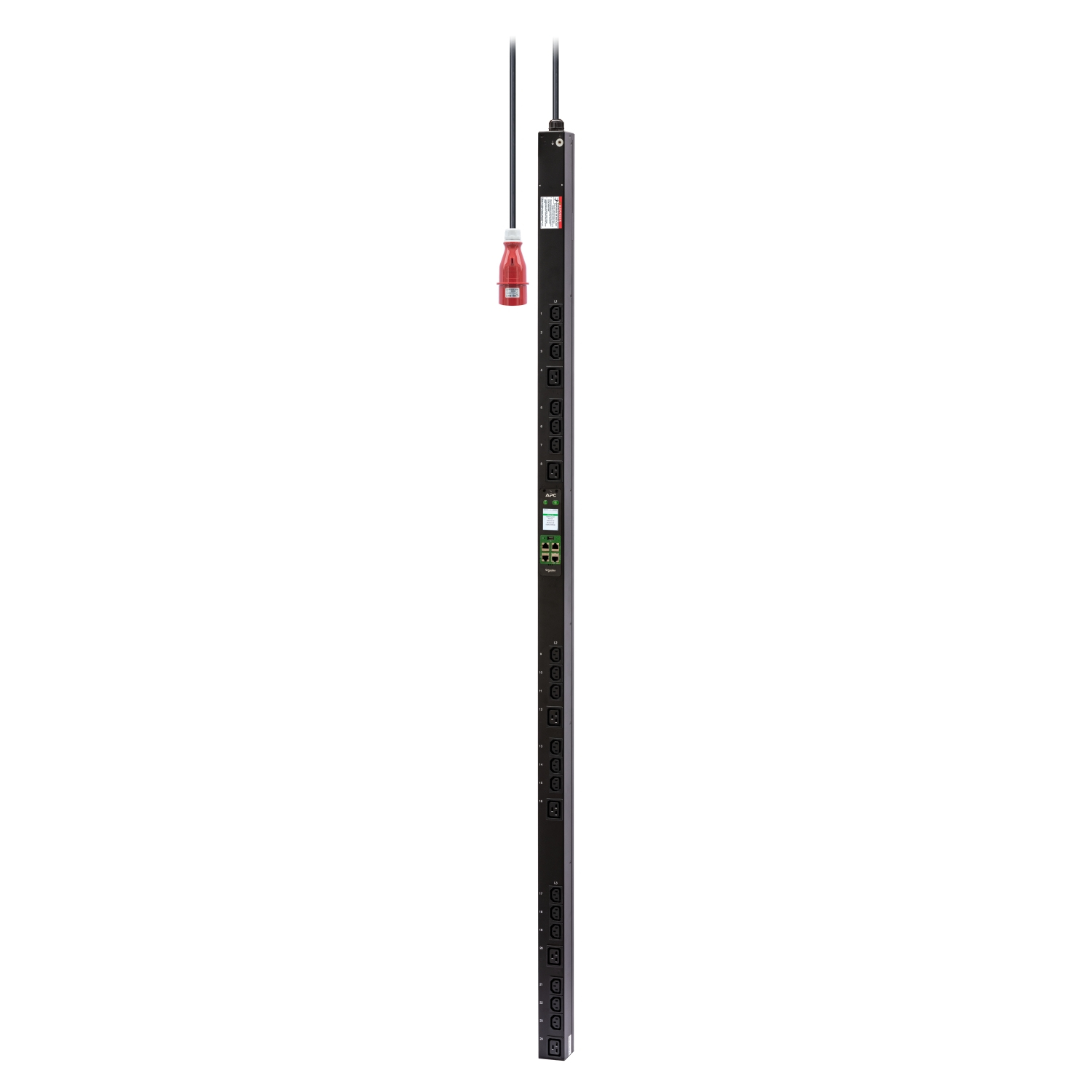 APC Easy PDU,2G, Metered-by-Outlet, ZeroU, 11kW, 230V, (18) C13 & (6) C19 APC Easy PDU,2G, Metered-by-Outlet, ZeroU, 11kW, 230V, (18) C13 & (6) C19