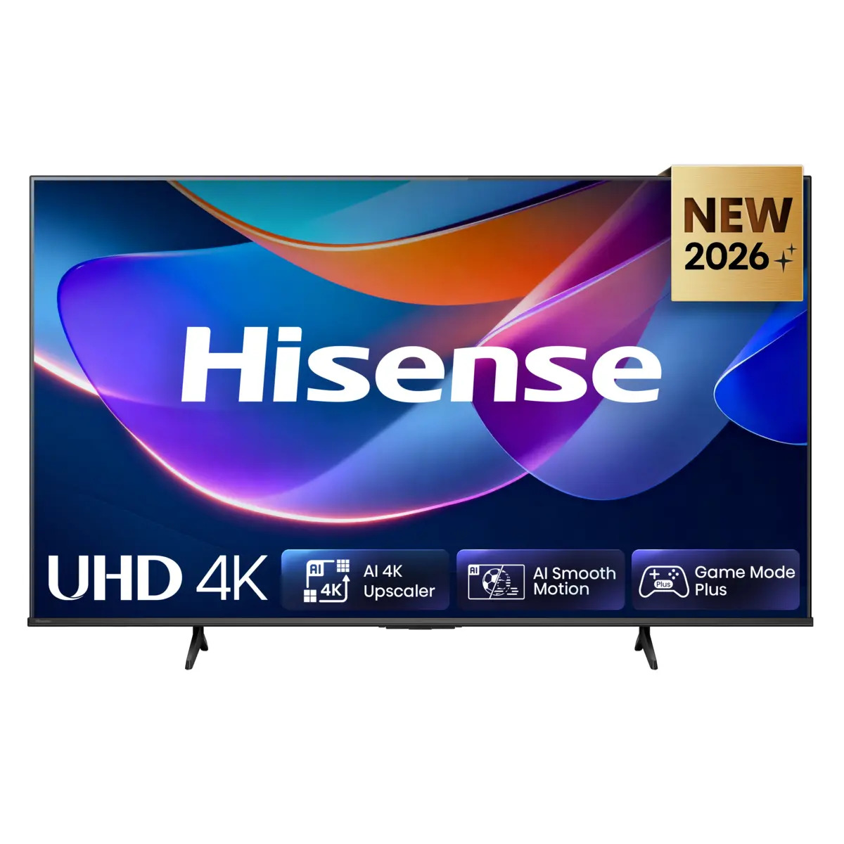 Fernseher, 4K UHD, Flachbildschirm, KI-Upscaling, Gaming-Modus