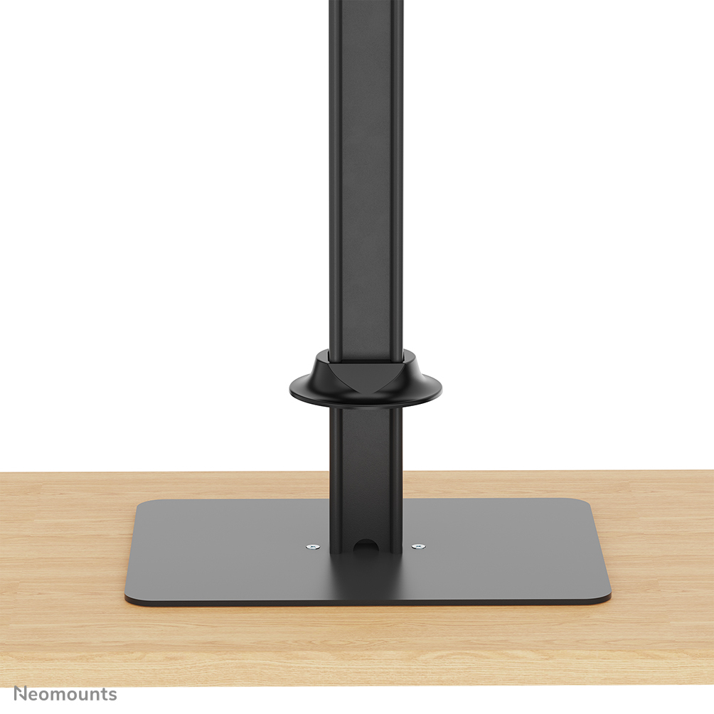 monitor-arm, desk-mount, schwarz, metall, verstellbar