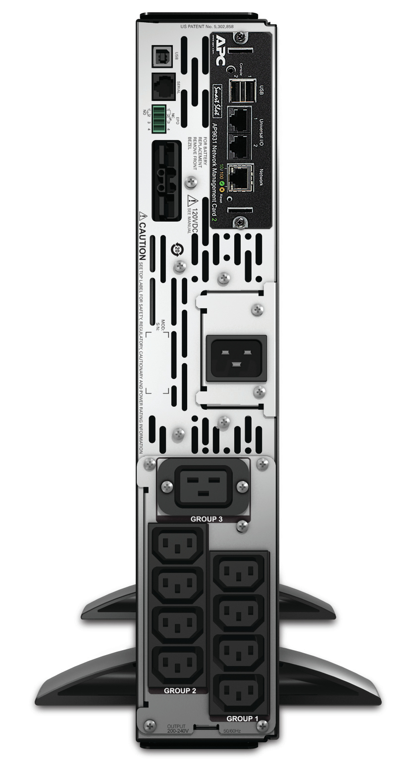 APC SMX3000RMHV2UNC - Smart-UPS X 3000VA Rack/Tower LCD 200-240V mit Network Card