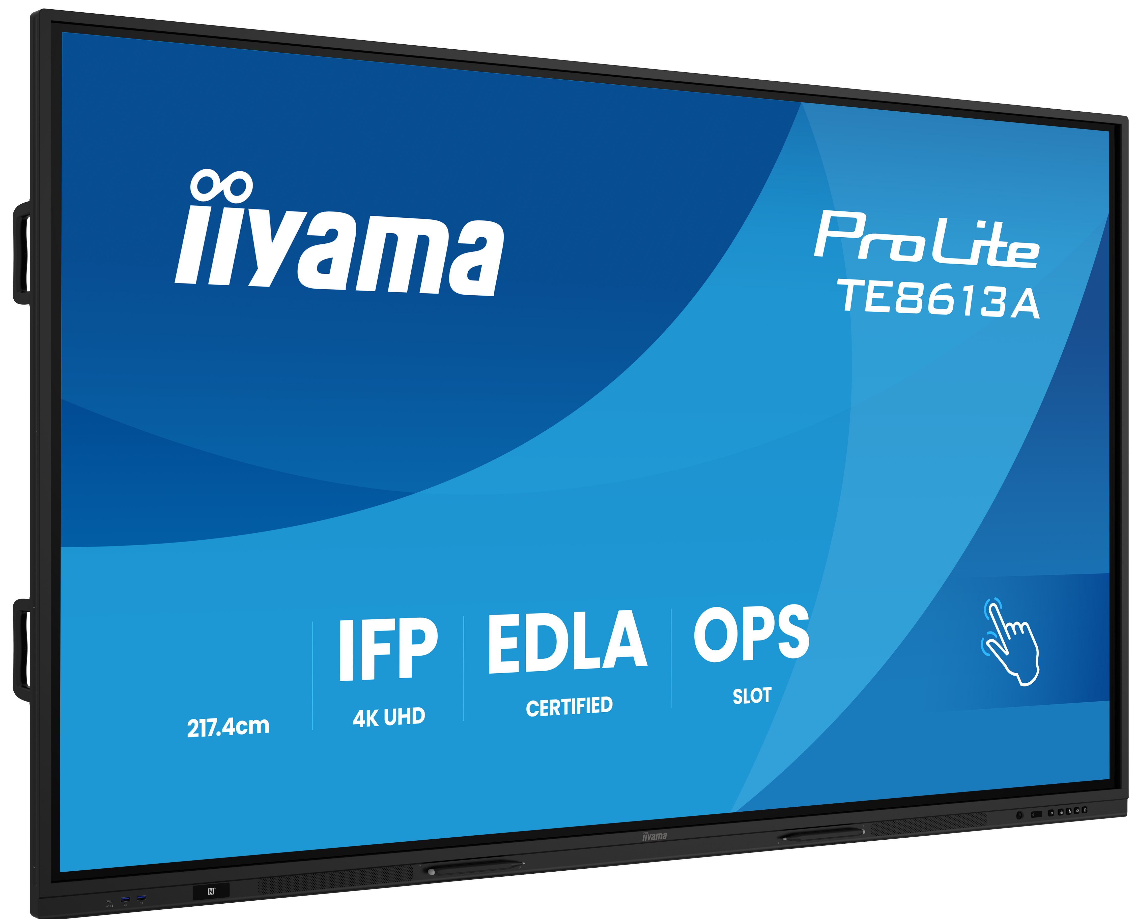 großes touchscreen, Monitor, LED-Display, 4K UHD, Schatz?
