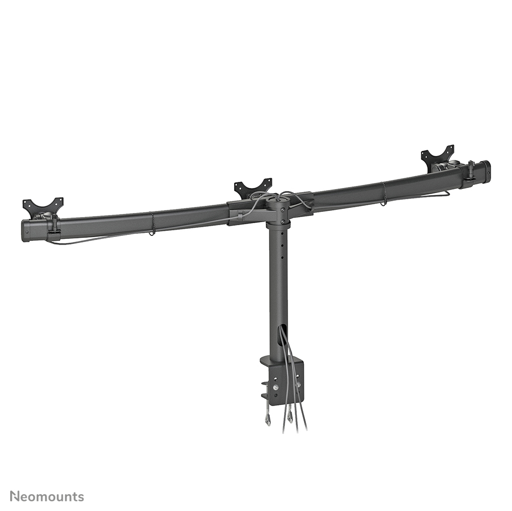 Neomounts Monitor-Tischhalterung - Klemme - 8 kg - 25,4 cm (10") - 68,6 cm (27") - 100 x 100 mm - Schwarz