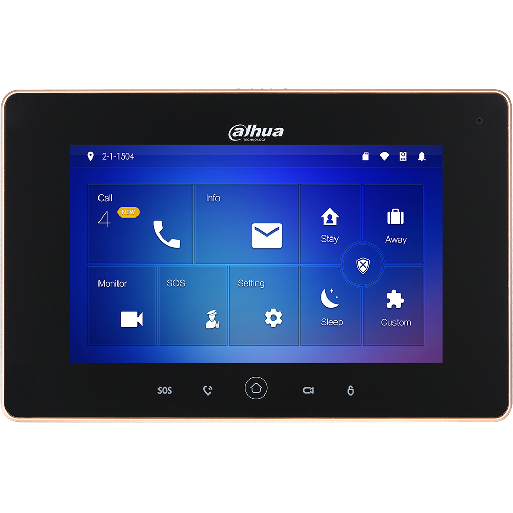 Dahua CCTV Intercoms Video Door Phone, DHI-VTH5221D-S2, Non Issue card Touch 0-ch IP Indoor Monitor Computer, Elektronik, Tablet-Computer