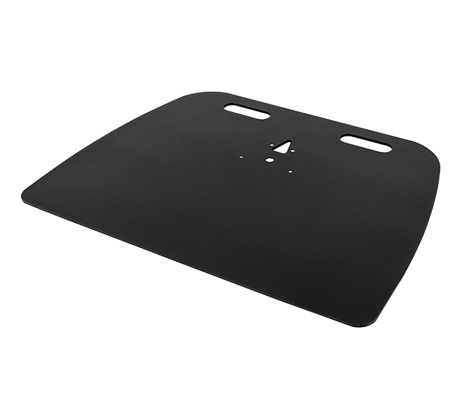 B-TECH System2 Bodenplatte schwarz BT4001 Matte