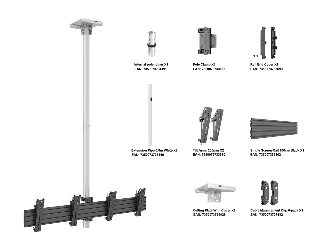 HAGOR BrackIT Stand Scandio Black HAGOR BrackIT Stand Scandio Black