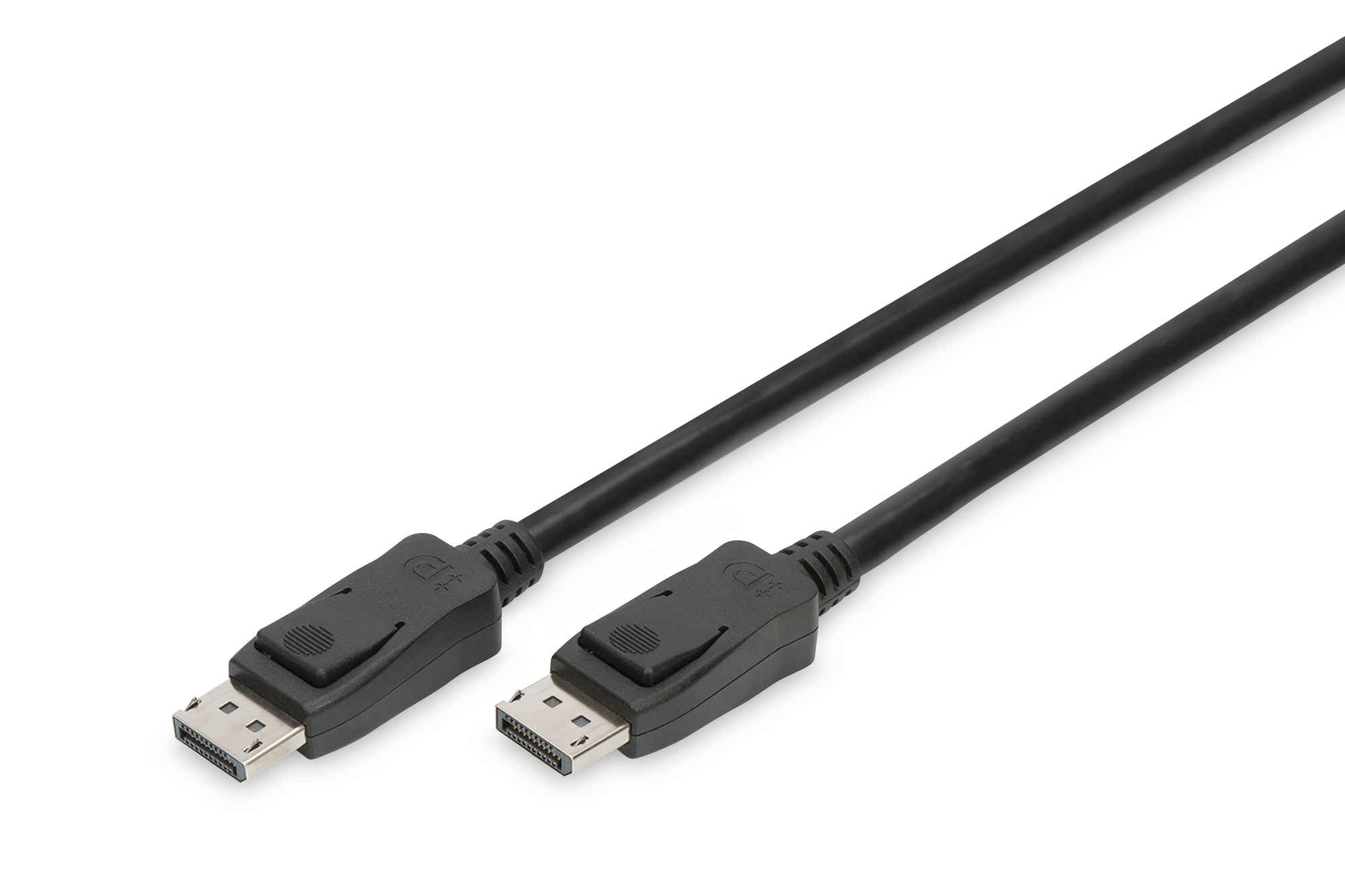 HDMI-Kabel, HDMI zu HDMI, schwarzes Kabel, zwei Stecker, flexibles Kabel