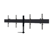 B-TECH SYSTEM X - Twin Screen VC Wall Mount with Webcam Shelf for 46-65" Displays BT8416/BB B-TECH SYSTEM X - Twin Screen VC Wall Mount with Webcam Shelf for 46-65" Displays BT8416/BB