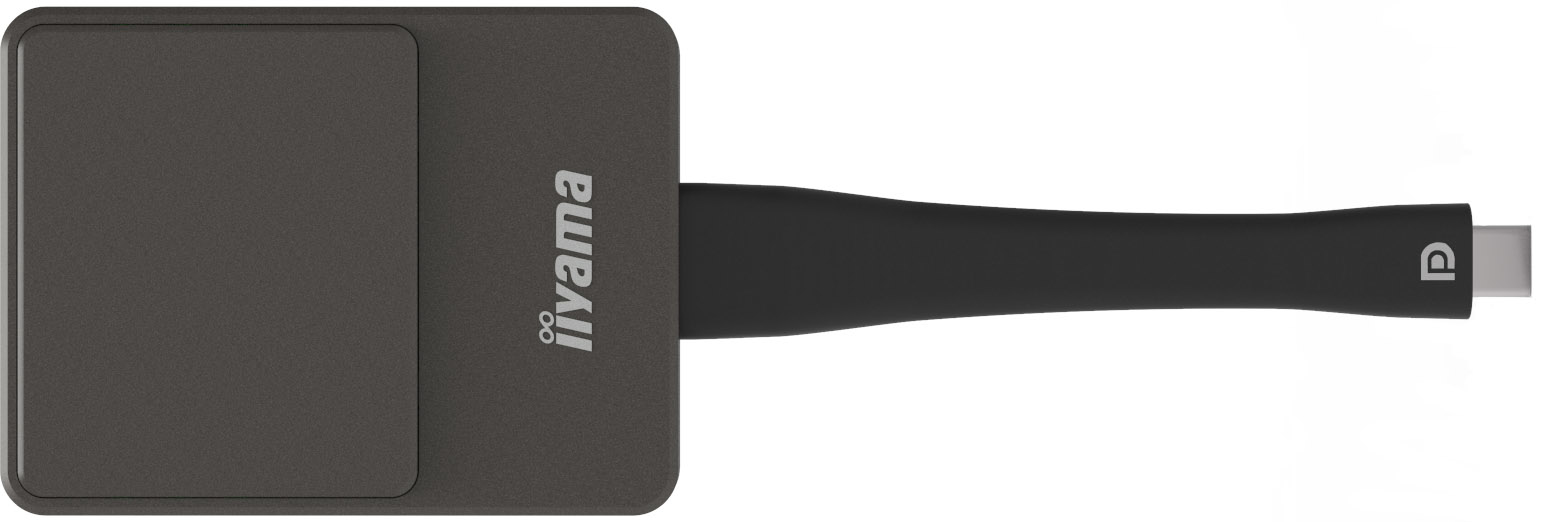 HDMI-Adapter, USB-C-Adapter, Mehrport, Aluminiumgehäuse, kompakte Größe