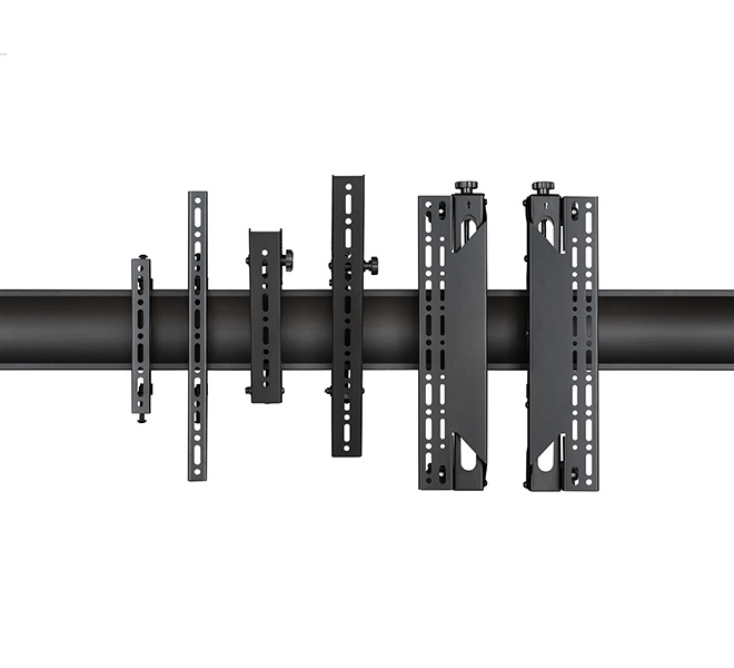 B-TECH SystemX Horizonzal Leiste 1,50m BT8390-150/B  black
