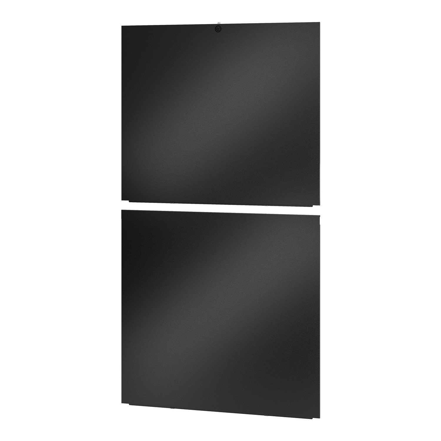 steinfarbener flächenbalken, schwarze paneele, platte, oberflächenmaterial, doppel-paneel