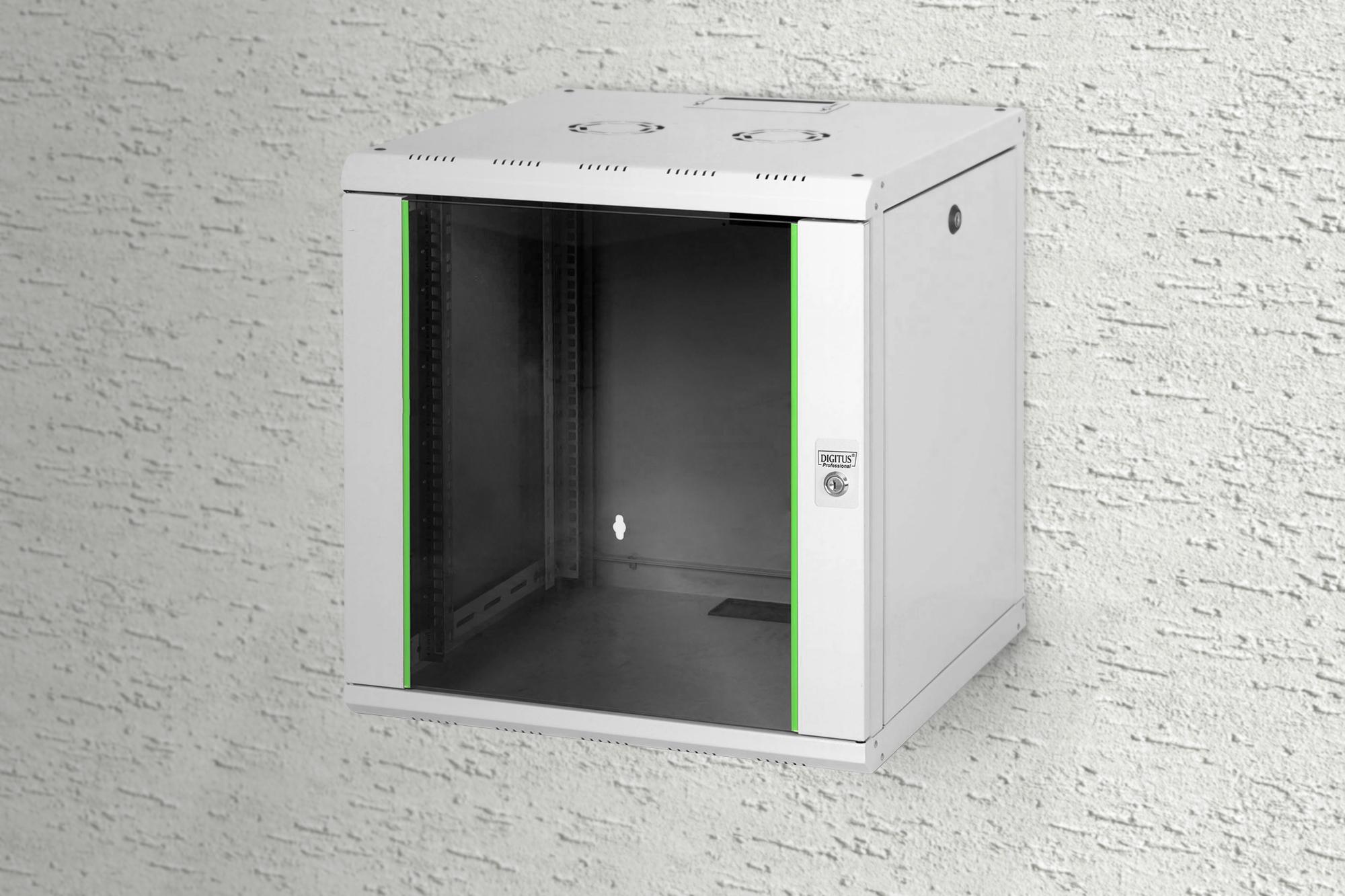 DIGITUS DN-19 12U-6/6 Wandgehäuse Unique Serie - 600x600 mm (BxT)