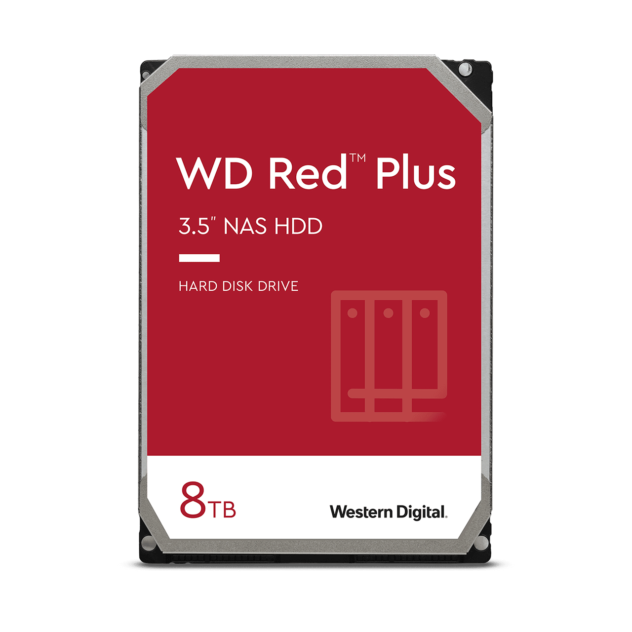 WD Red Plus WD80EFPX - Festplatte - 8 TB - intern - 3.5" Computerausrüstung, Elektronik, Hardware, Unterschreiben, Bildschirm