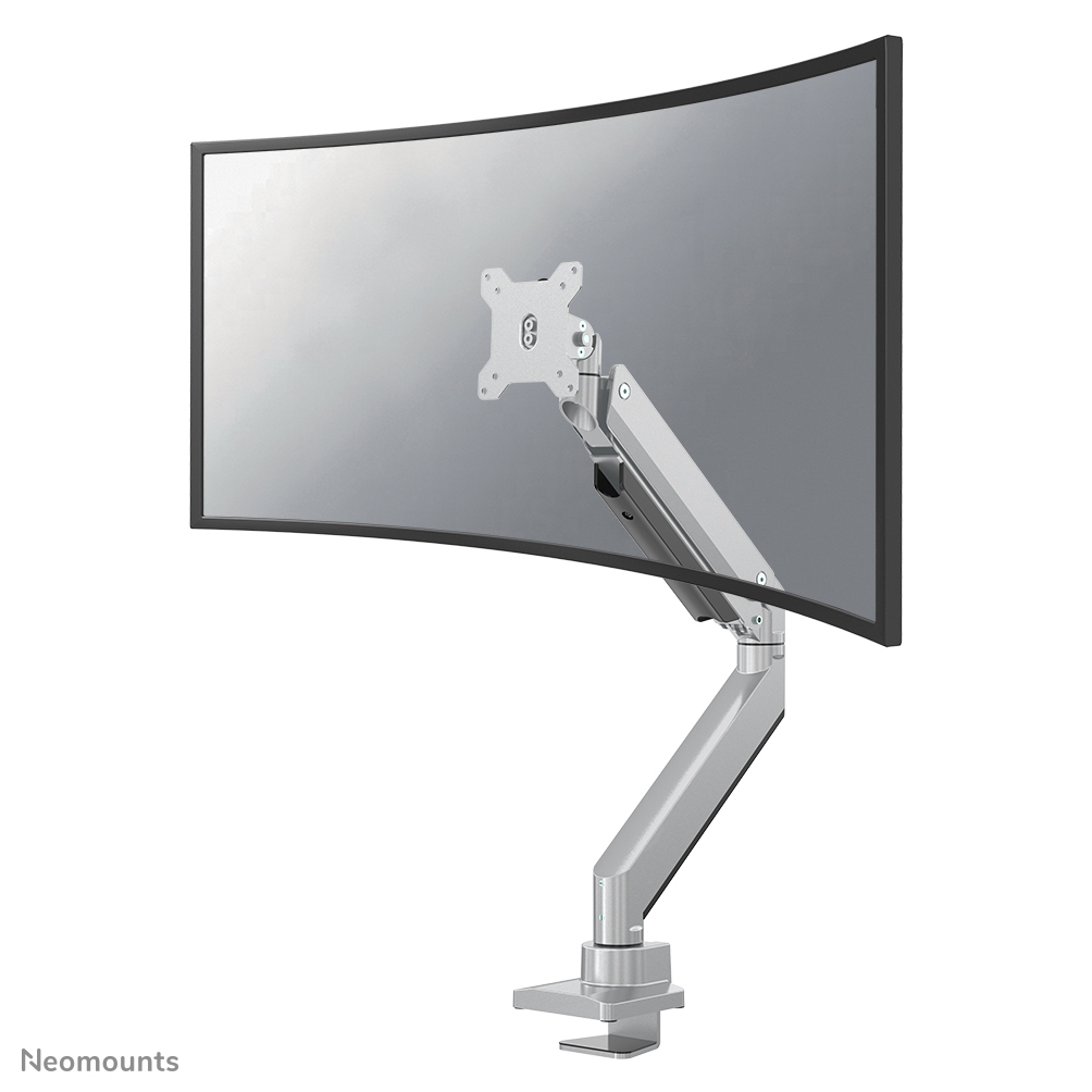 Neomounts NM-D775SILVERPLUS Monitorarm 10-49" - Gasfeder - Topfix - 180°-Stopp Neomounts NM-D775SILVERPLUS Monitorarm 10-49" - Gasfeder - Topfix - 180°-Stopp