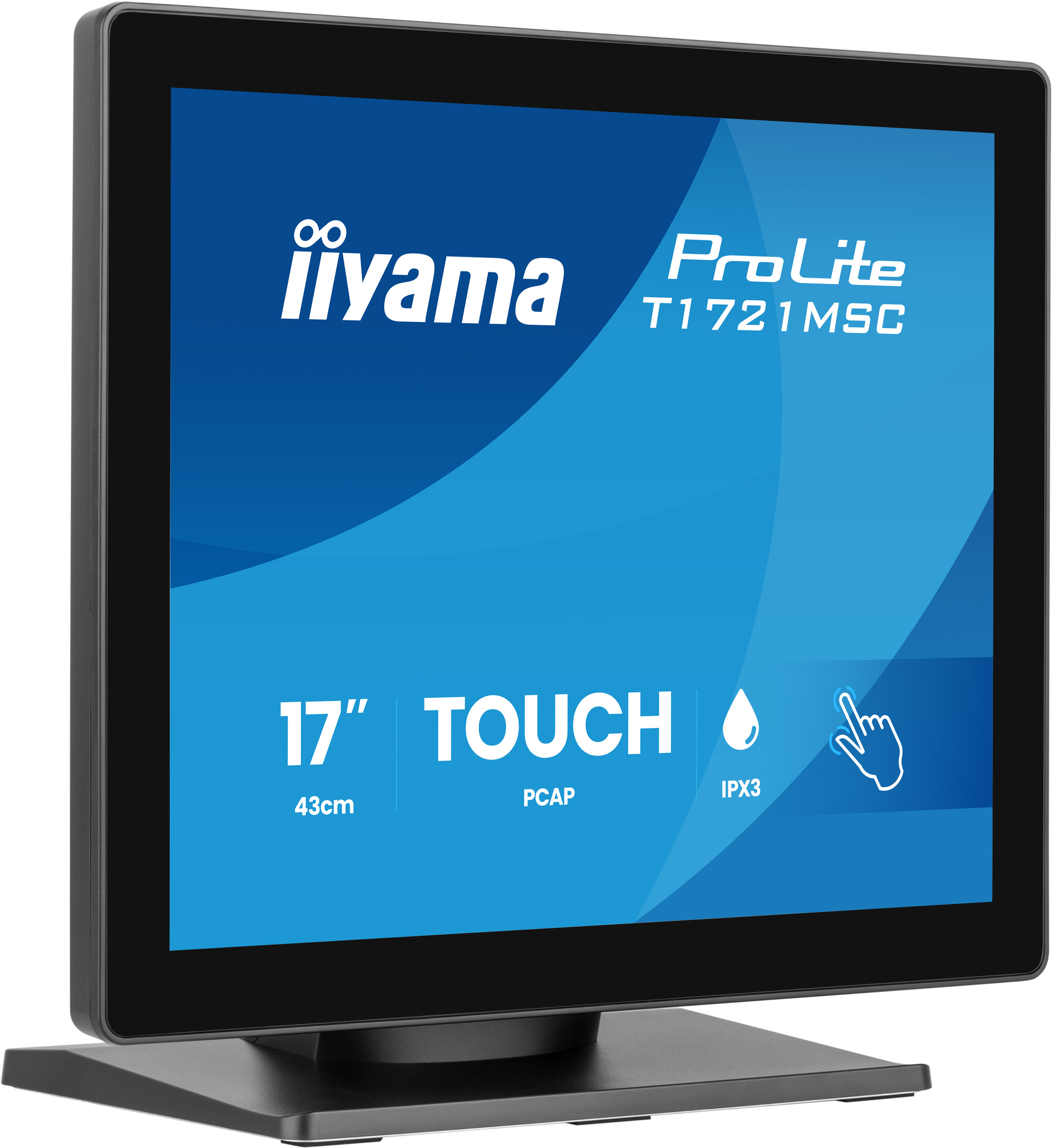 17 Zoll Monitor, Touchscreen, IPS-Panel, PCAP, Display Base