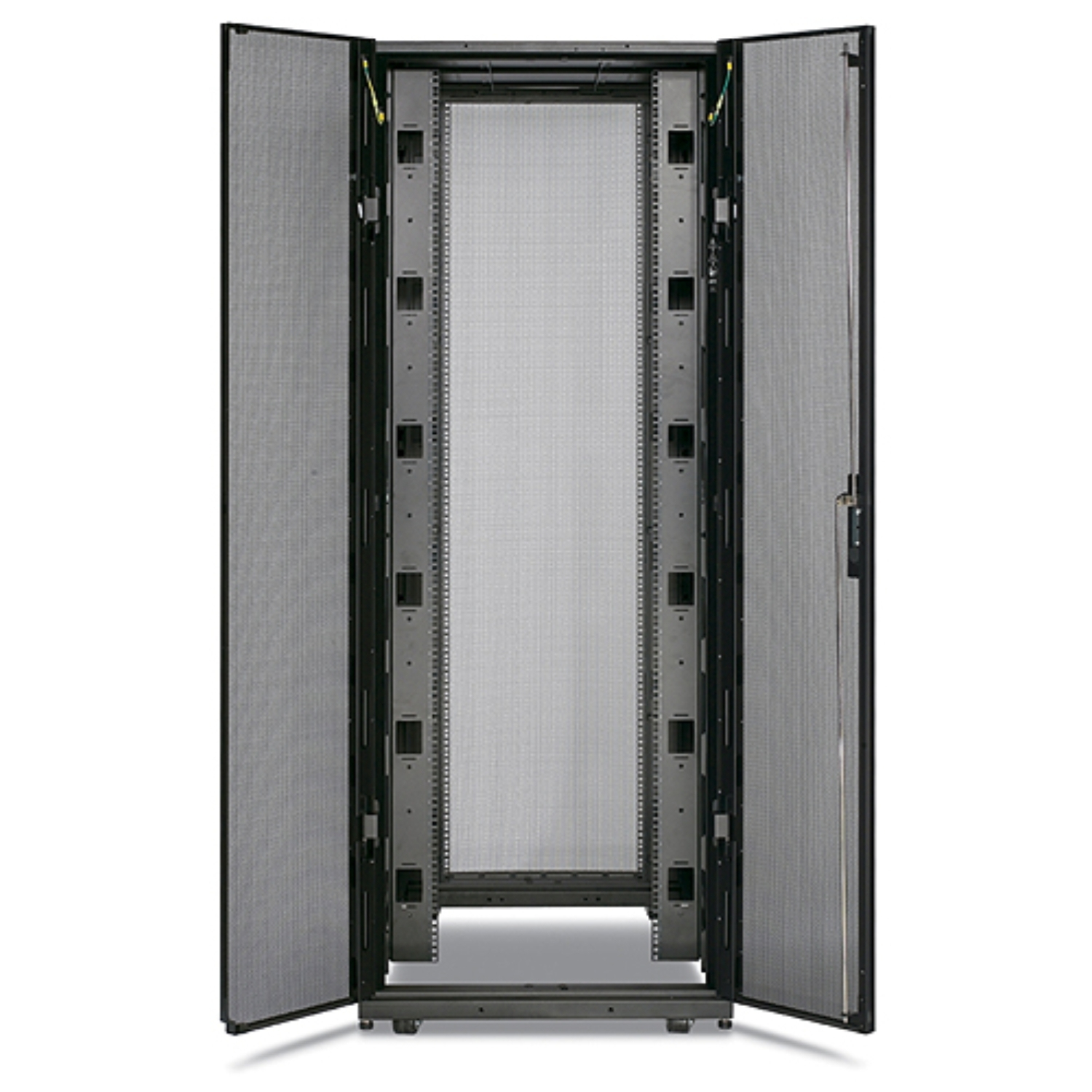 Serverrack, Schrank, Gehäuse, Racksystem, Metall