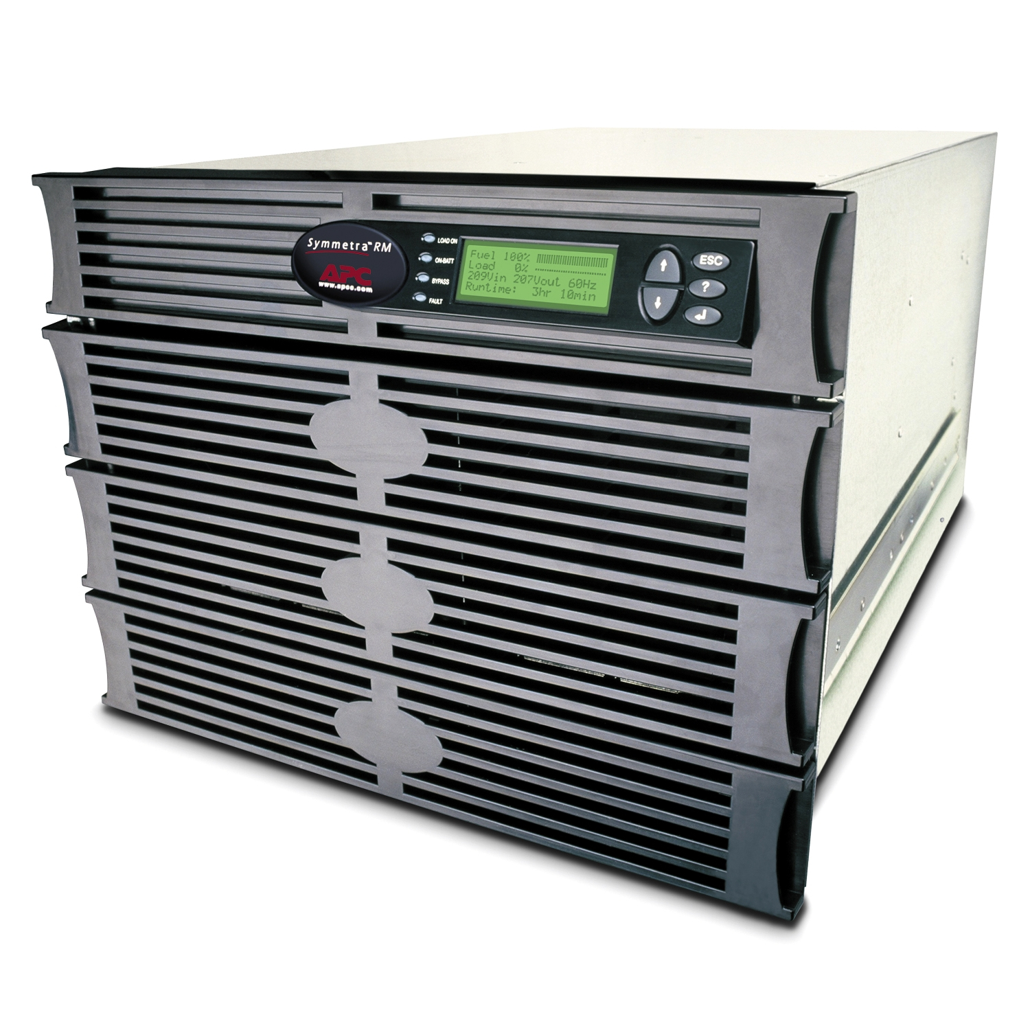 rack-mount, server, anzeigenlcd, lcd-display, drei-einheiten