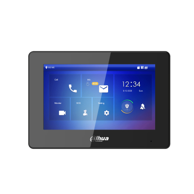 Dahua CCTV Intercoms Video Door Phone, DHI-VTH5421HB, Non Issue card Touch 6-ch IP Indoor Monitor Computer, Elektronik, Tablet-Computer