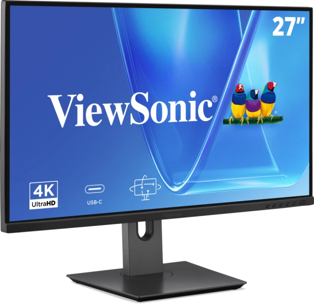 27 Zoll, ViewSonic, Monitor, Ultras HD 4K, USB-C