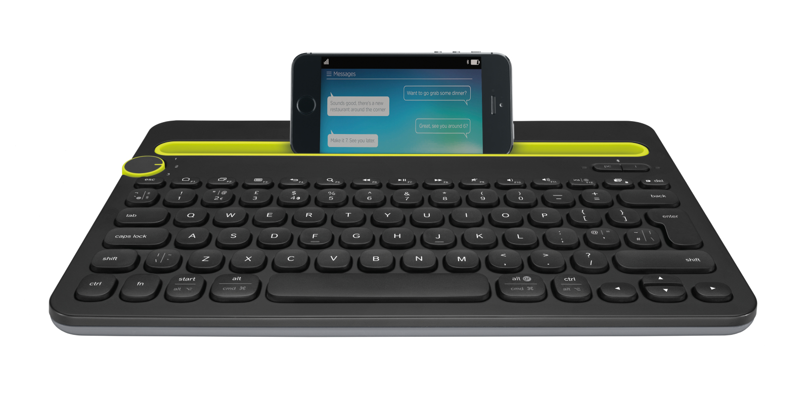 Logitech Tastatur K480 Multi-Device, schwarz