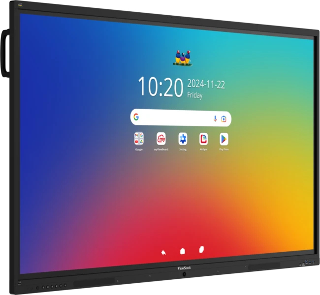 Monitor, Touchscreen, LED, Flachbildschirm, Schwarzer Rahmen