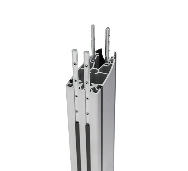 B-TECH SystemX Vertikal Säule BT8380-060/S   silber