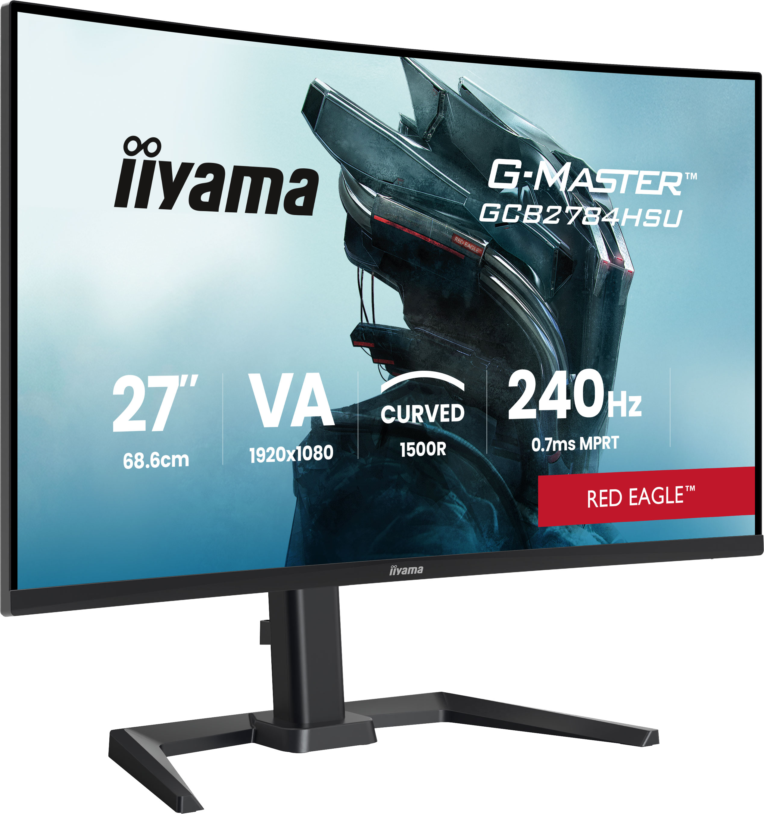 27 Zoll, LED Monitor, curved, 240 Hz, Gaming-Monitor